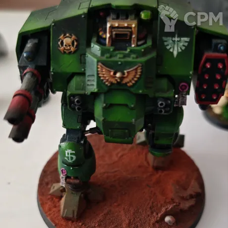 Описание картинки Dark Angels Ballistus Dreadnought от  по цене 100руб | Свободный Рынок Миниатюр - СРМ