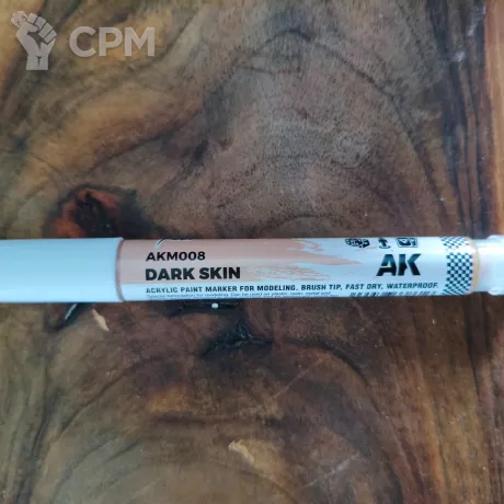 Описание картинки Маркер AK Playmarkers AKM008 Dark Skin от Selena по цене 360руб | Свободный Рынок Миниатюр - СРМ