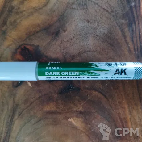 Описание картинки Маркер AK Playmarkers AKM013 Dark Green от Selena по цене 360руб | Свободный Рынок Миниатюр - СРМ