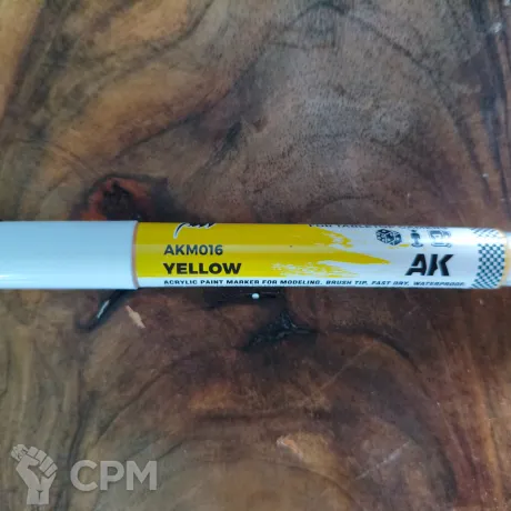 Описание картинки Маркер AK Playmarkers AKM016 Yellow от Selena по цене 360руб | Свободный Рынок Миниатюр - СРМ