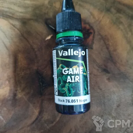 Описание картинки Vallejo Game Air - 76.051 Black от Selena по цене 299руб | Свободный Рынок Миниатюр - СРМ