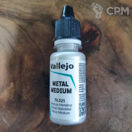 Описание картинки Vallejo 70.521 Metal Medium от Selena по цене 315руб | Свободный Рынок Миниатюр - СРМ