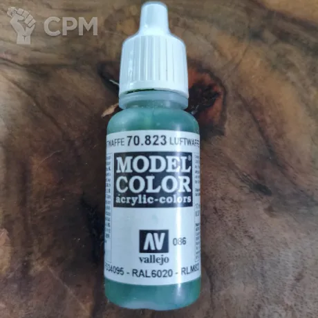 Описание картинки Vallejo Model Color - 70.823 Luftwaffe Cam Green от Selena по цене 315руб | Свободный Рынок Миниатюр - СРМ