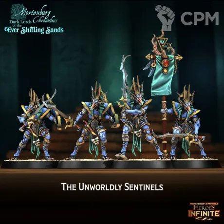 Описание картинки The Unworldly Sentinels 5 шт. от Бруталити по цене 950руб | Свободный Рынок Миниатюр - СРМ