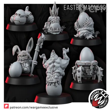 Описание картинки EASTER MADNESS от Brutality по цене 450руб | Свободный Рынок Миниатюр - СРМ