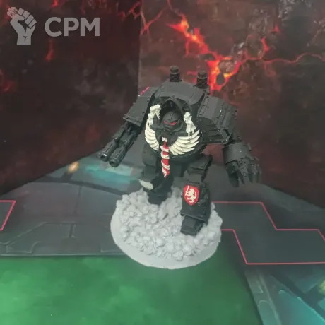 Описание картинки Contemptor Dreadnought от GUNBURGER по цене 150руб | Свободный Рынок Миниатюр - СРМ