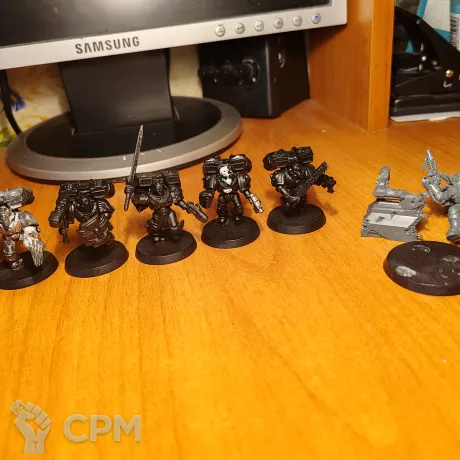 Описание картинки Кайваан Шрайк миниатюр Космодесанта (Space Marines / Raven Guard) от Gimliman по цене 2 000руб | Свободный Рынок Миниатюр - СРМ