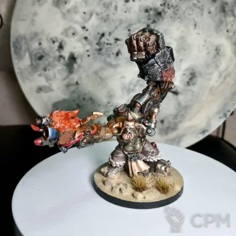 Описание картинки Bruzgod Ork Warboss от LeoSalty по цене 100руб | Свободный Рынок Миниатюр - СРМ