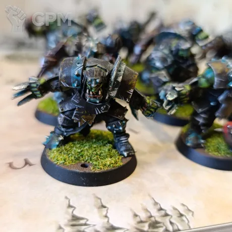 Описание картинки Orc Blood Bowl Team от skibin.t по цене 3 500руб | Свободный Рынок Миниатюр - СРМ