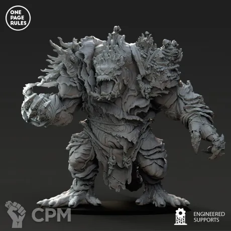 Описание картинки Nurgle Daemon Prince 2( альт.версия) 5 вариант от Brutality по цене 1 700руб | Свободный Рынок Миниатюр - СРМ