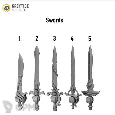 Описание картинки Swords от Brutality по цене 40руб | Свободный Рынок Миниатюр - СРМ