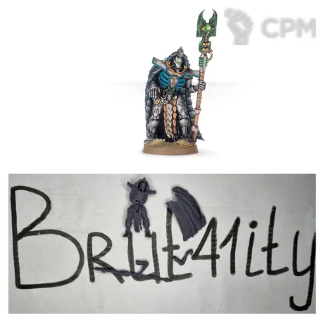 Описание картинки Trazyn the Infinite от Brutality по цене 200руб | Свободный Рынок Миниатюр - СРМ