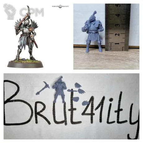 Описание картинки STEEL ROOK, ARCH-KNIGHT от Brutality по цене 400руб | Свободный Рынок Миниатюр - СРМ