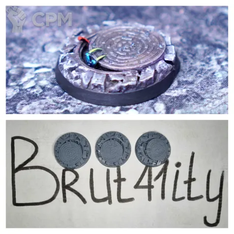 Описание картинки Ambush markers от Brutality по цене 200руб | Свободный Рынок Миниатюр - СРМ