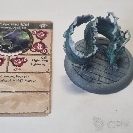 Описание картинки Electric Eel от Resevar по цене 2 200руб | Свободный Рынок Миниатюр - СРМ