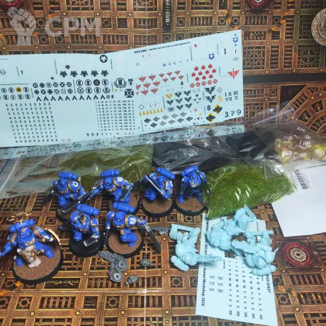 Описание картинки Assault Intercessors и Primaris Lieutenant от WAHAlover по цене 2 000руб | Свободный Рынок Миниатюр - СРМ