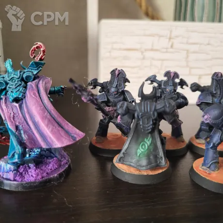 Описание картинки Infernal Master + 5 rubric marines от kisame666 по цене 1 800руб | Свободный Рынок Миниатюр - СРМ