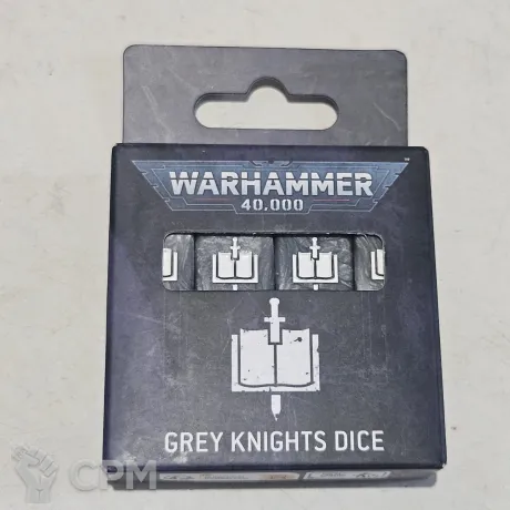 Описание картинки Grey knights dice set от Immi по цене 3 000руб | Свободный Рынок Миниатюр - СРМ