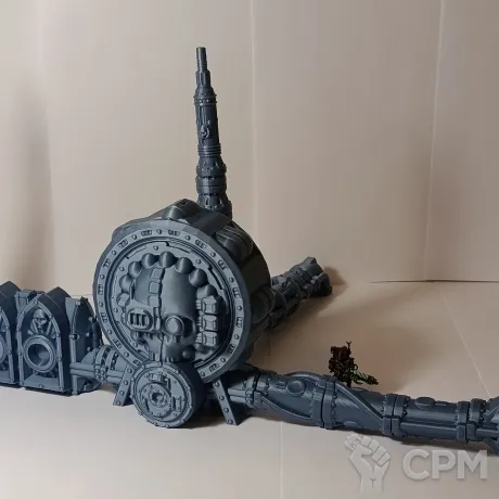 Описание картинки Mechanicus reactor with pipes от 3d_Bear по цене 1 600руб | Свободный Рынок Миниатюр - СРМ