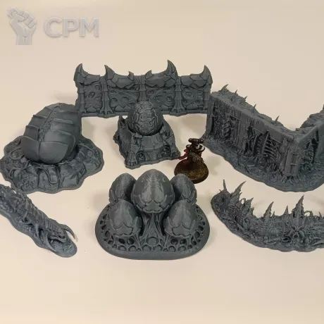 Описание картинки Террейн тиранид от 3d_Bear по цене 500руб | Свободный Рынок Миниатюр - СРМ