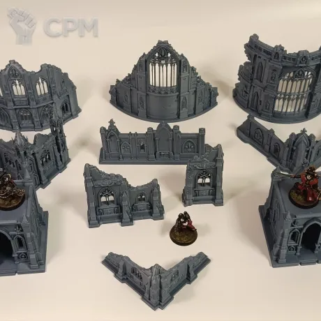 Описание картинки Набор террейна Adepta Sororitas от 3d_Bear по цене 1 000руб | Свободный Рынок Миниатюр - СРМ