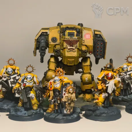 Описание картинки Баллистус и 6 блейдгардов от No1se knight по цене 7 000руб | Свободный Рынок Миниатюр - СРМ