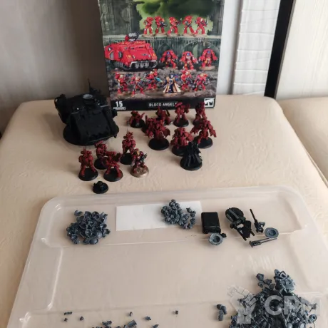 Описание картинки Combat patrol blood angel от Кокос по цене 10 900руб | Свободный Рынок Миниатюр - СРМ