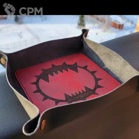 Описание картинки World Eaters Dice Tray/Лоток/Дайс Трей/Арена/Тарелка/ пожиратели миров от Krontwar по цене 3 500руб | Свободный Рынок Миниатюр - СРМ
