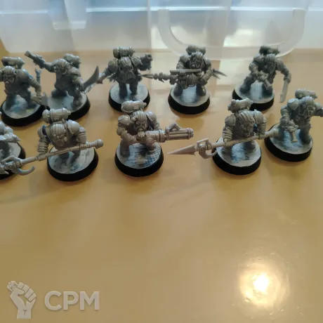 Описание картинки Отряд гномов 2 от Lanowar по цене 1 350руб | Свободный Рынок Миниатюр - СРМ