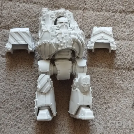 Описание картинки Iron Warriors Contemptor Dreadnought от GodofPlague по цене 700руб | Свободный Рынок Миниатюр - СРМ