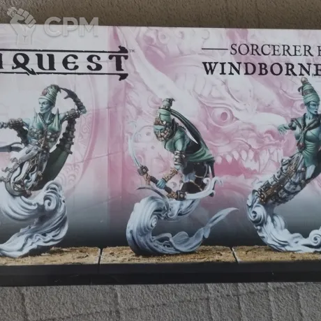 Описание картинки Windbone Djinn от GodofPlague по цене 4 000руб | Свободный Рынок Миниатюр - СРМ