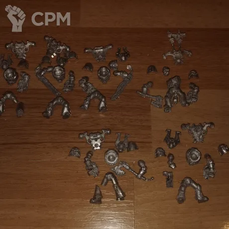 Описание картинки Khorne berzerkers от Ilya Walrus по цене 100руб | Свободный Рынок Миниатюр - СРМ