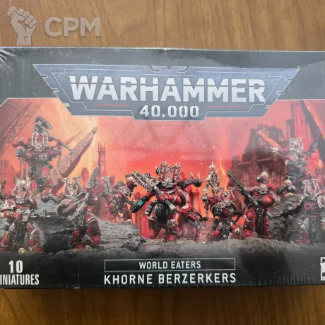 Описание картинки Khorne Berzerkers от AlexShul по цене 5 500руб | Свободный Рынок Миниатюр - СРМ