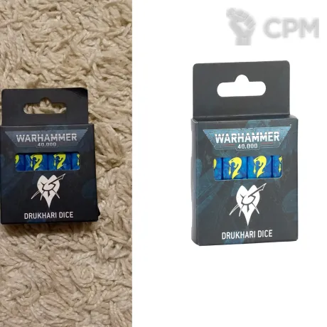 Описание картинки Drukhari Dice Set (ориг) от Hammer Drozd по цене 3 200руб | Свободный Рынок Миниатюр - СРМ