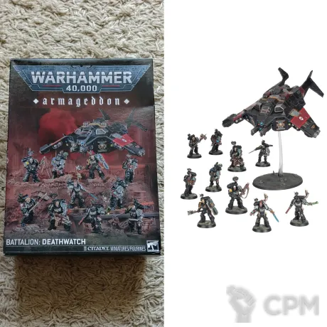 Описание картинки Armageddon Battalion: Deathwatch (ориг) от Кооператив Миниатюр по цене 14 500руб | Свободный Рынок Миниатюр - СРМ