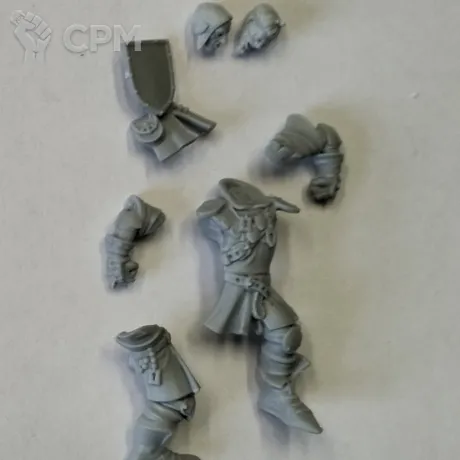 Описание картинки Bretonnian Team Squires (три игрока) от лис1976 по цене 330руб | Свободный Рынок Миниатюр - СРМ