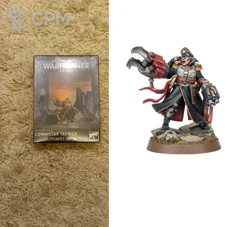 Описание картинки Commissar Yarrick (ориг) от Кооператив Миниатюр по цене 4 500руб | Свободный Рынок Миниатюр - СРМ