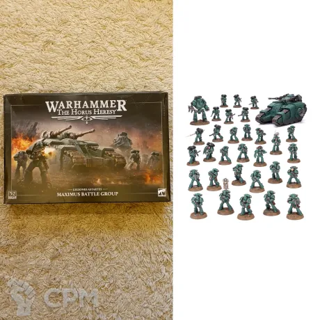 Описание картинки Legiones Astartes: Maximus Battle Group от Кооператив Миниатюр по цене 19 500руб | Свободный Рынок Миниатюр - СРМ