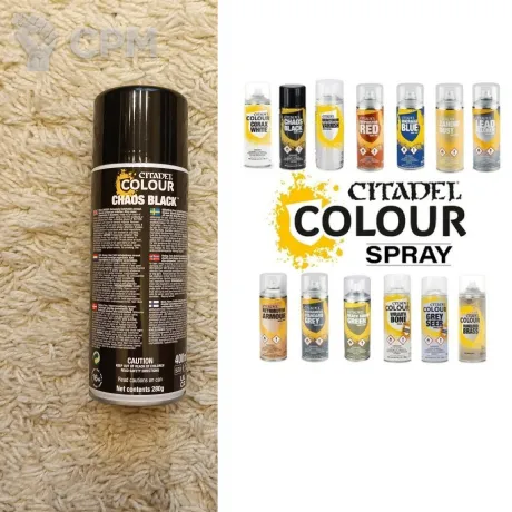 Описание картинки CHAOS BLACK SPRAY от Кооператив Миниатюр по цене 2 750руб | Свободный Рынок Миниатюр - СРМ