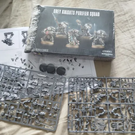 Описание картинки Warhammer 40k: Grey Knights Strike Squad / Purifier Squad (NoS / Литники) от elotar по цене 3 500руб | Свободный Рынок Миниатюр - СРМ