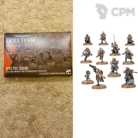 Описание картинки Kill Team™: Spectre Squad от Кооператив Миниатюр по цене 6 000руб | Свободный Рынок Миниатюр - СРМ