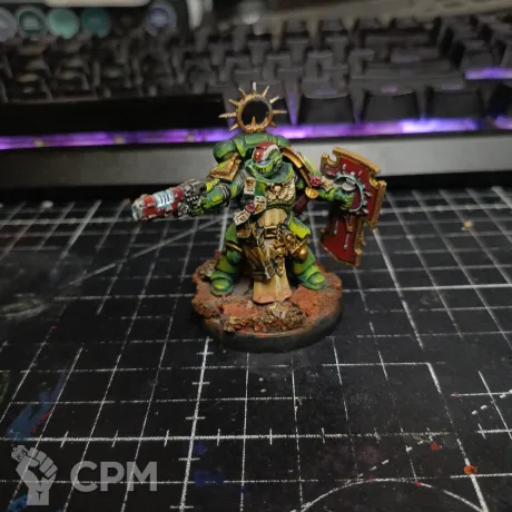 Описание картинки Dark Angels Indomitus Lieutenant от AlienFriend по цене 500руб | Свободный Рынок Миниатюр - СРМ