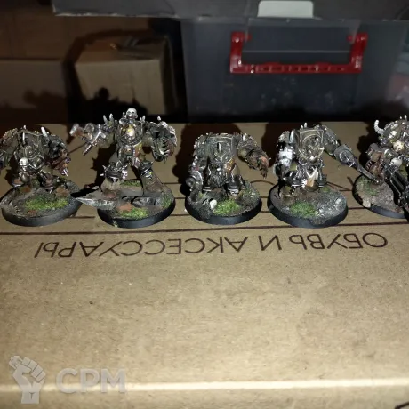 Описание картинки Chaos Terminators Nurgle от Bonss по цене 7 500руб | Свободный Рынок Миниатюр - СРМ