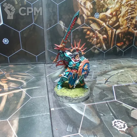 Описание картинки Lord-Celestant Gavriel Sureheart от Rembomak по цене 1 990руб | Свободный Рынок Миниатюр - СРМ