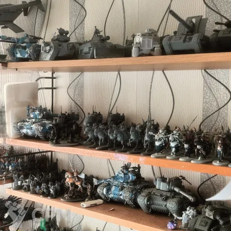 Описание картинки Full army Astra militarum от MaelKoth по цене 225 000руб | Свободный Рынок Миниатюр - СРМ