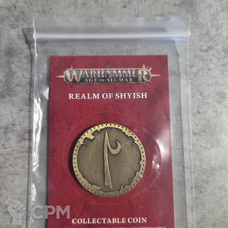 Описание картинки Collectable Coin Realm of Shyish от Zversh по цене 1 500руб | Свободный Рынок Миниатюр - СРМ