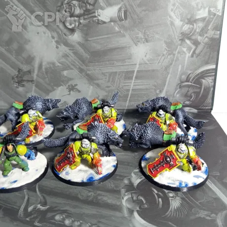 Описание картинки Thunderwolf cavalry 1 от golodorka по цене 2 500руб | Свободный Рынок Миниатюр - СРМ