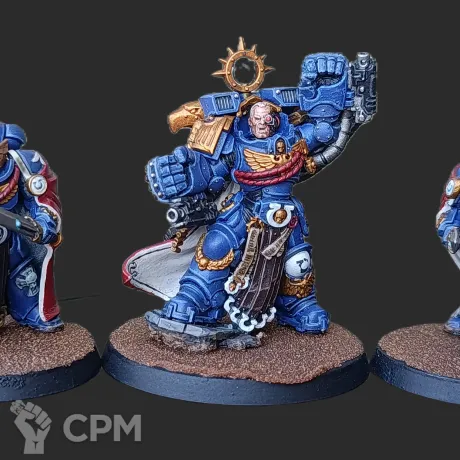 Описание картинки Marneus Calgar with Victrix Honour Guard от Dimka005 по цене 5 000руб | Свободный Рынок Миниатюр - СРМ
