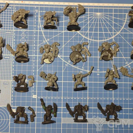 Описание картинки Ork boyz от NikUt по цене 3 000руб | Свободный Рынок Миниатюр - СРМ