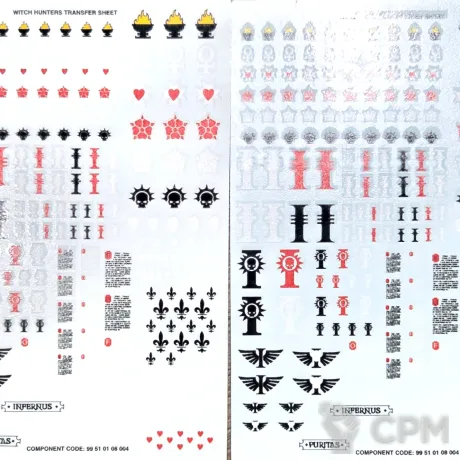 Описание картинки Witch Hunters Transfer Sheet 2шт. от Zversh по цене 100руб | Свободный Рынок Миниатюр - СРМ